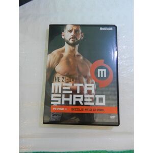 Men's Health 21 Day MetaShred 9 Workouts DVD Complete Set